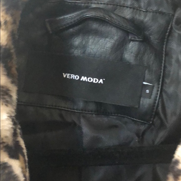 Vero Moda Leopard print coat - Picture 2 of 5
